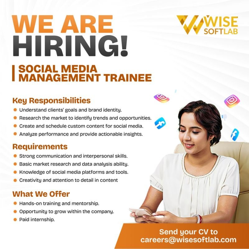 Social Media Management Trainee
